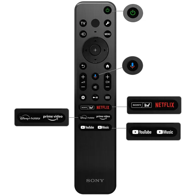 X80L 215cm (85) KD-85X80L 4K Ultra HD Smart TV with HDR and Google TV