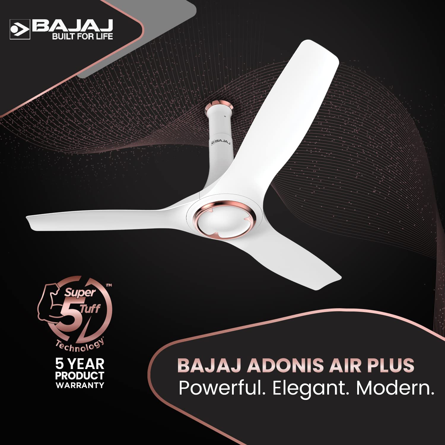 Bajaj Adonis Air Plus 1200mm(48") Ceiling Fans
