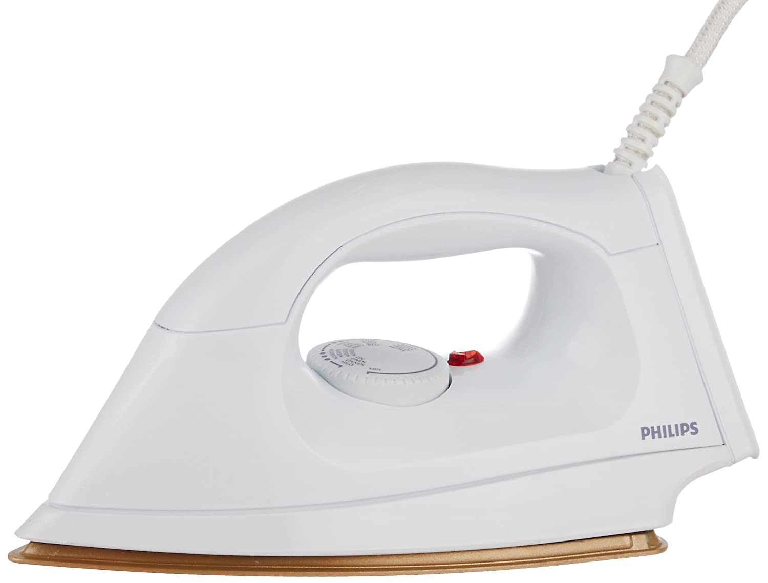 Philips HI114/28 1000-Watt Golden American Heritage Soleplate Dry Iron