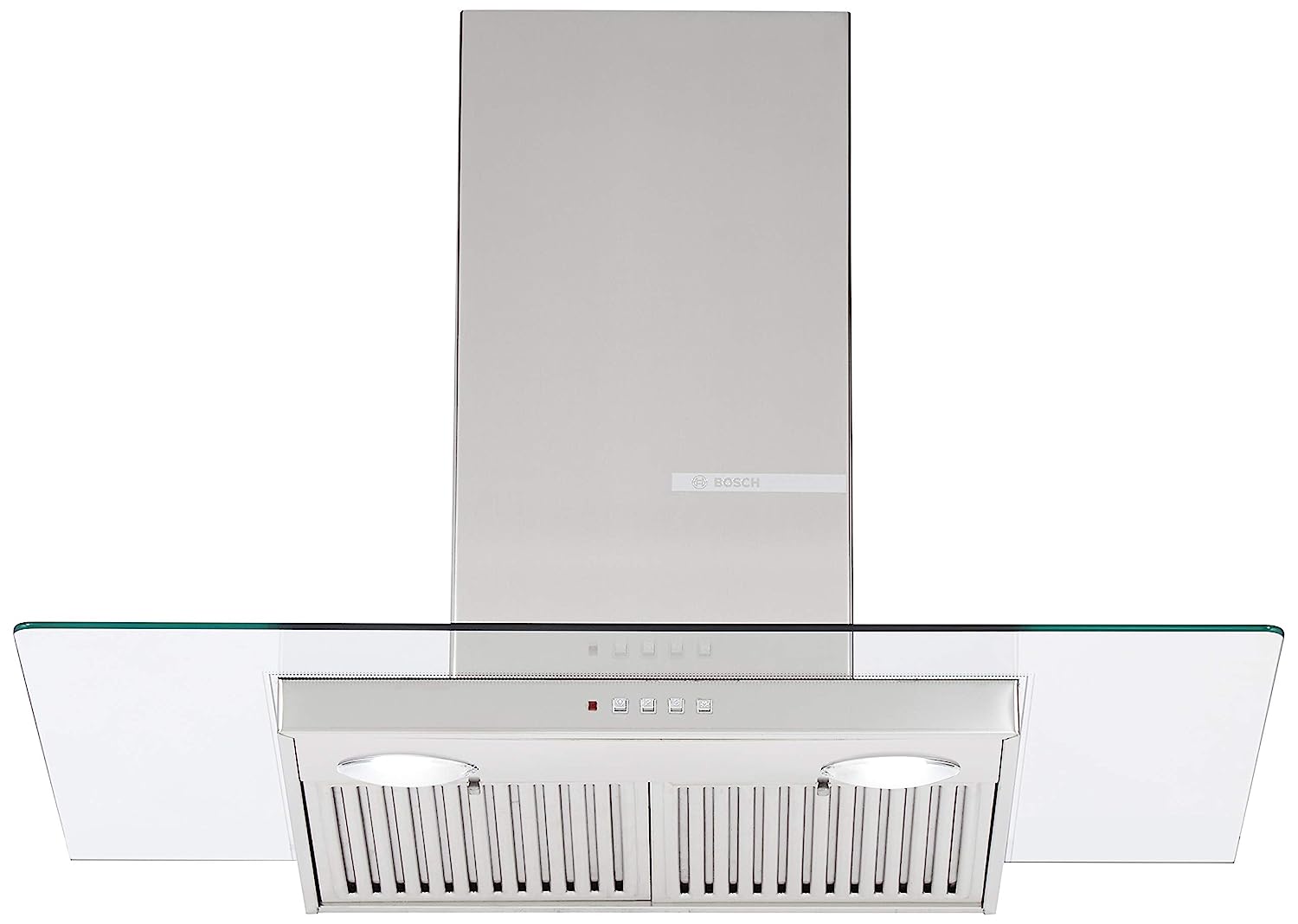 Bosch 90cm Chimney DWG098D50I, 350W Powered Motor, Baffle filters, Push Control, Stainless steel)