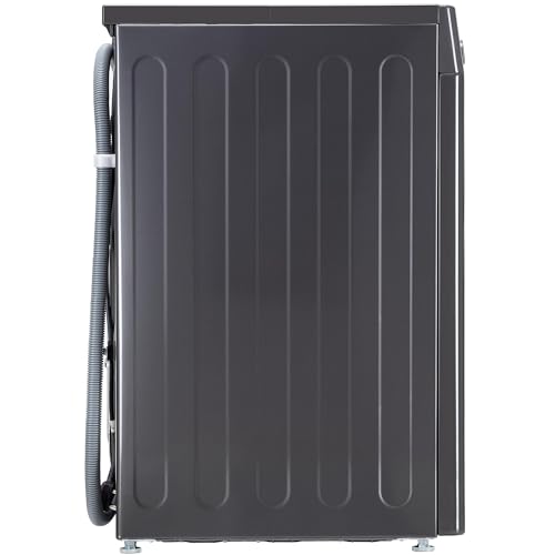 LG 8 Kg, 5 Star, AI Direct Drive Technology, Steam & 6 Motion DD Fully-Automatic Front Load Washing Machine (FHP1208Z3M, Intelligent & Convenient Fabric Care, Allergy Care, Middle Black)