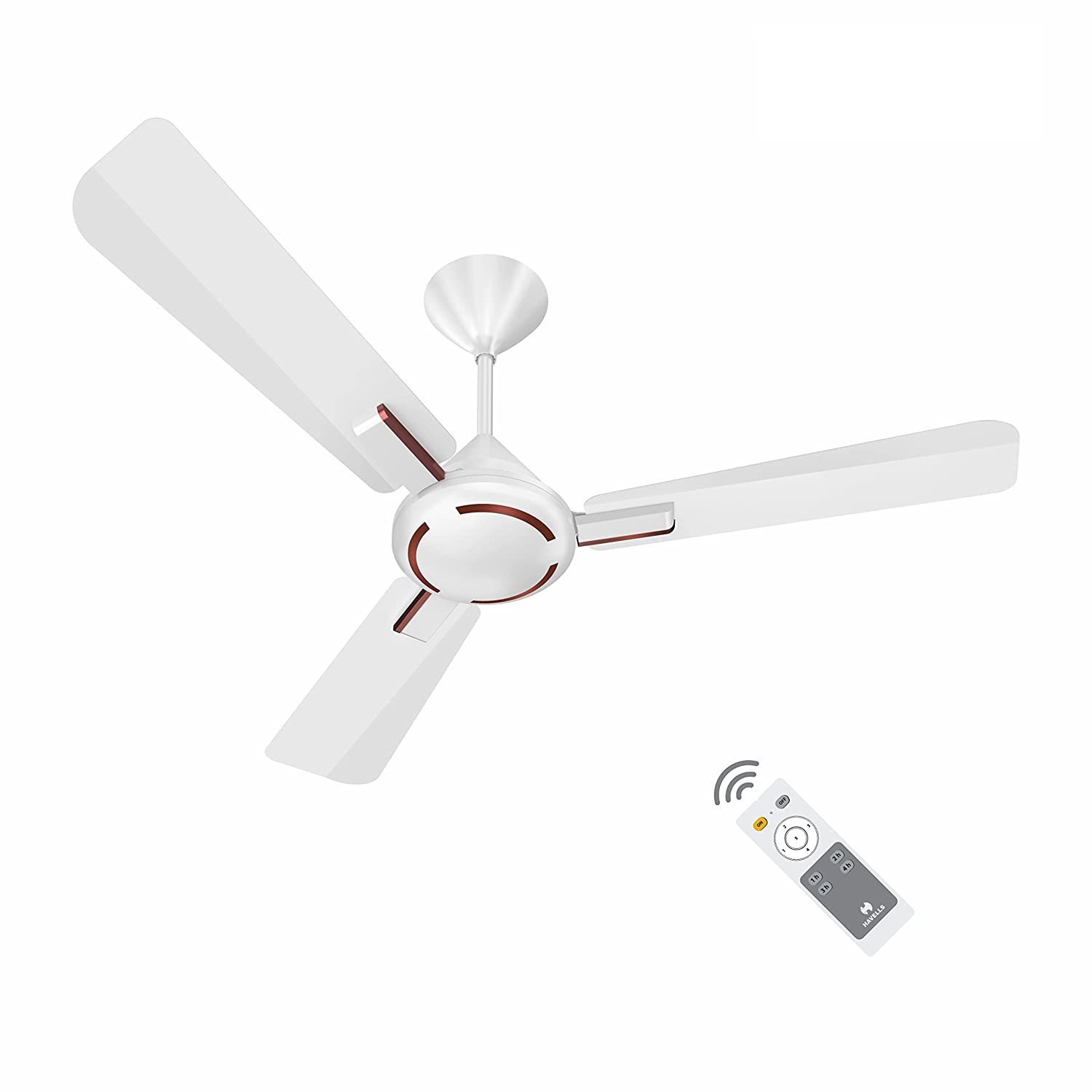 Havells Ambrose BLDC Ceiling Fan Pearl White Wood