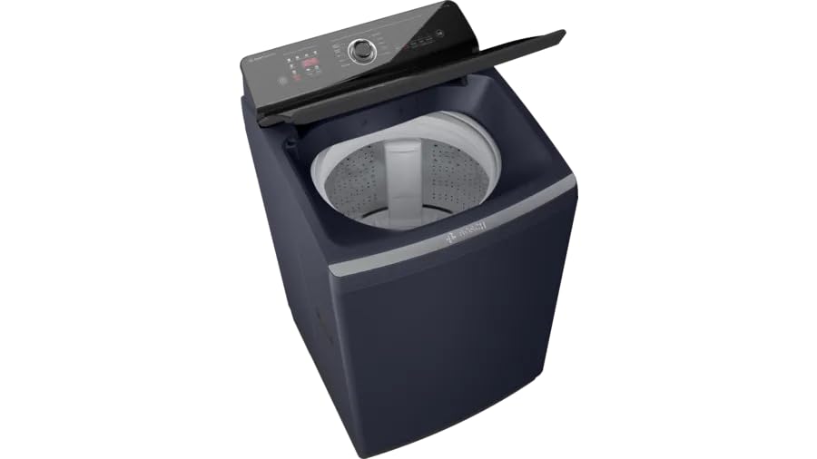 Bosch 11 kg 5 Star Fully Automatic Top Load Washing Machine (WOI115B0IN, Black)