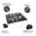 Glen 4 Burner Built-in Glass Hob 1065 TR