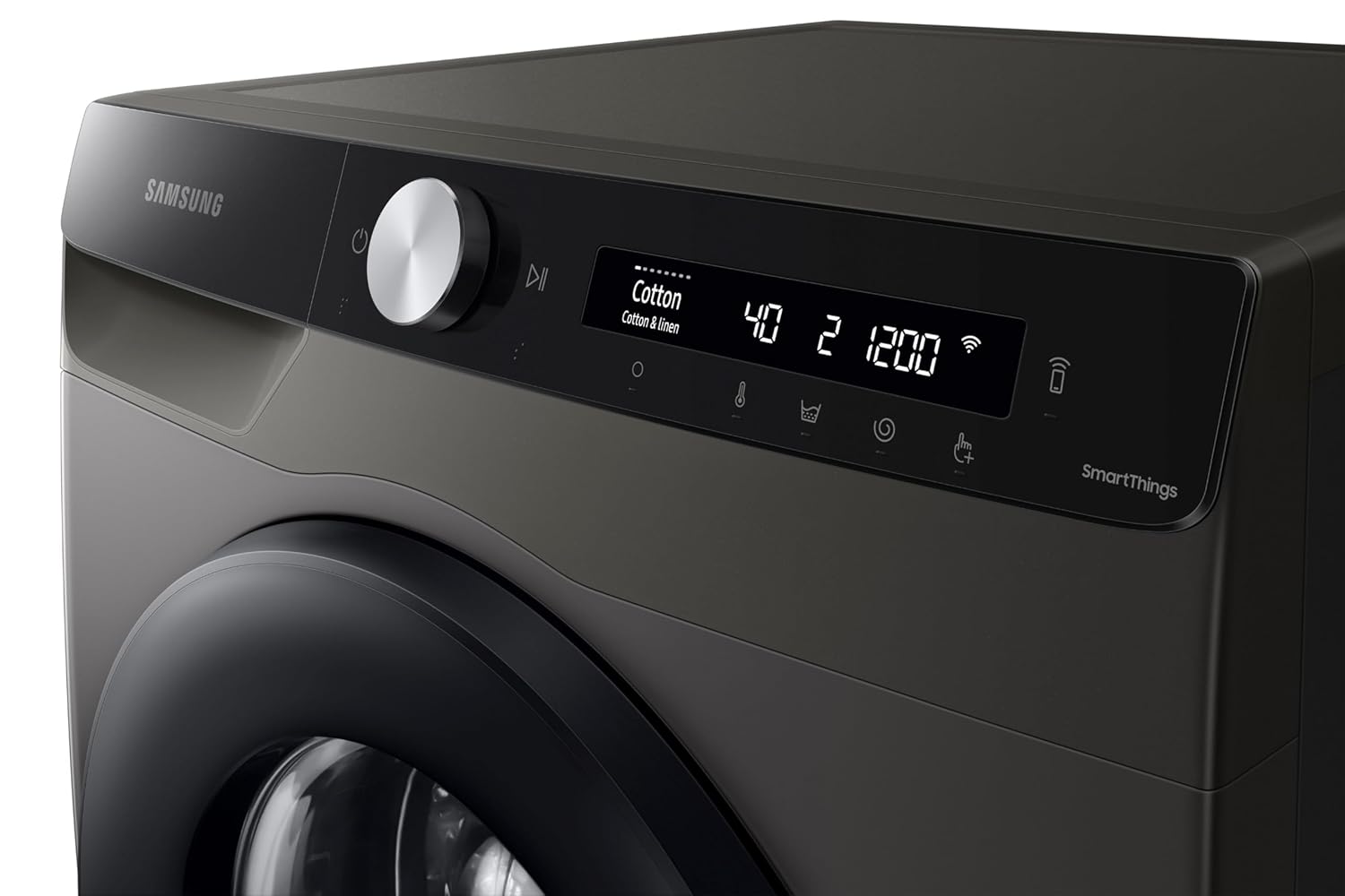 Samsung 8kg 5-Star AI Control Front Load Washing Machine (WW80T504DAX1TL) with AI Eco Bubble, Wi-Fi, Digital Inverter Motor