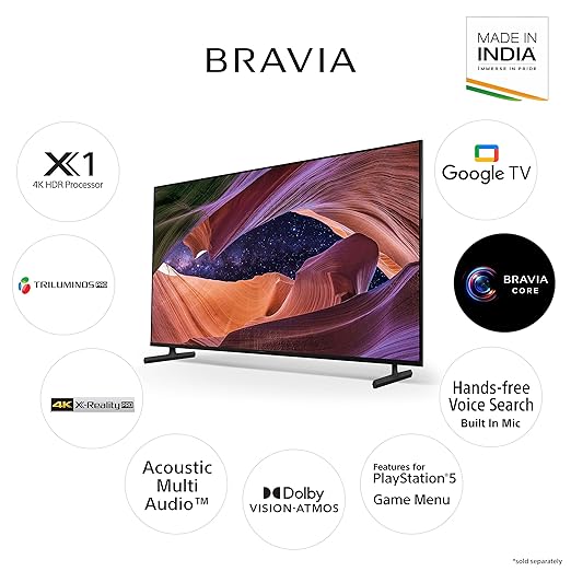Sony X82L Series | KD-65X82L 65 4K Ultra HD Smart TV with HDR and Google TV