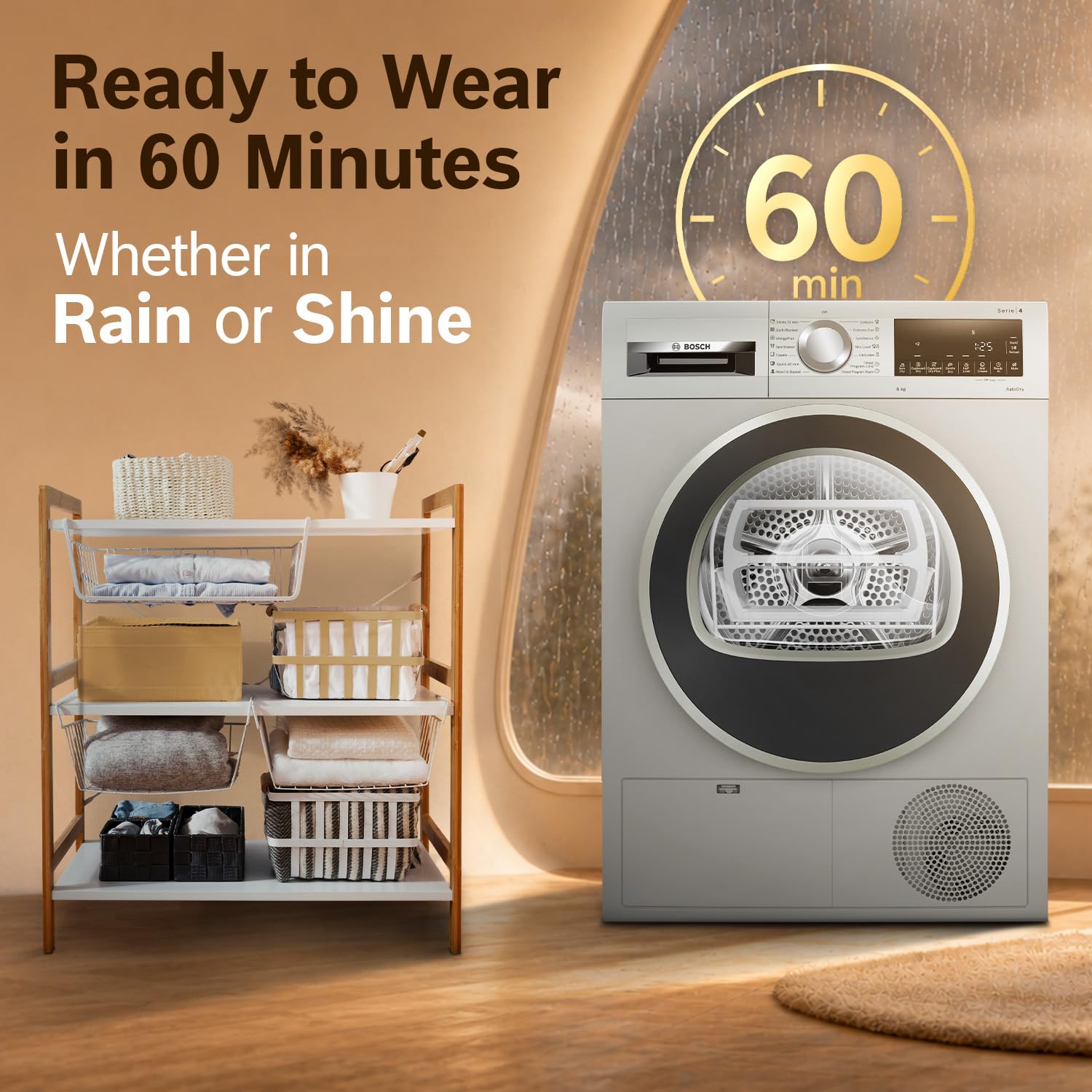 Bosch WPG23108IN: 8kg Front Load Fully Automatic Washing Machine