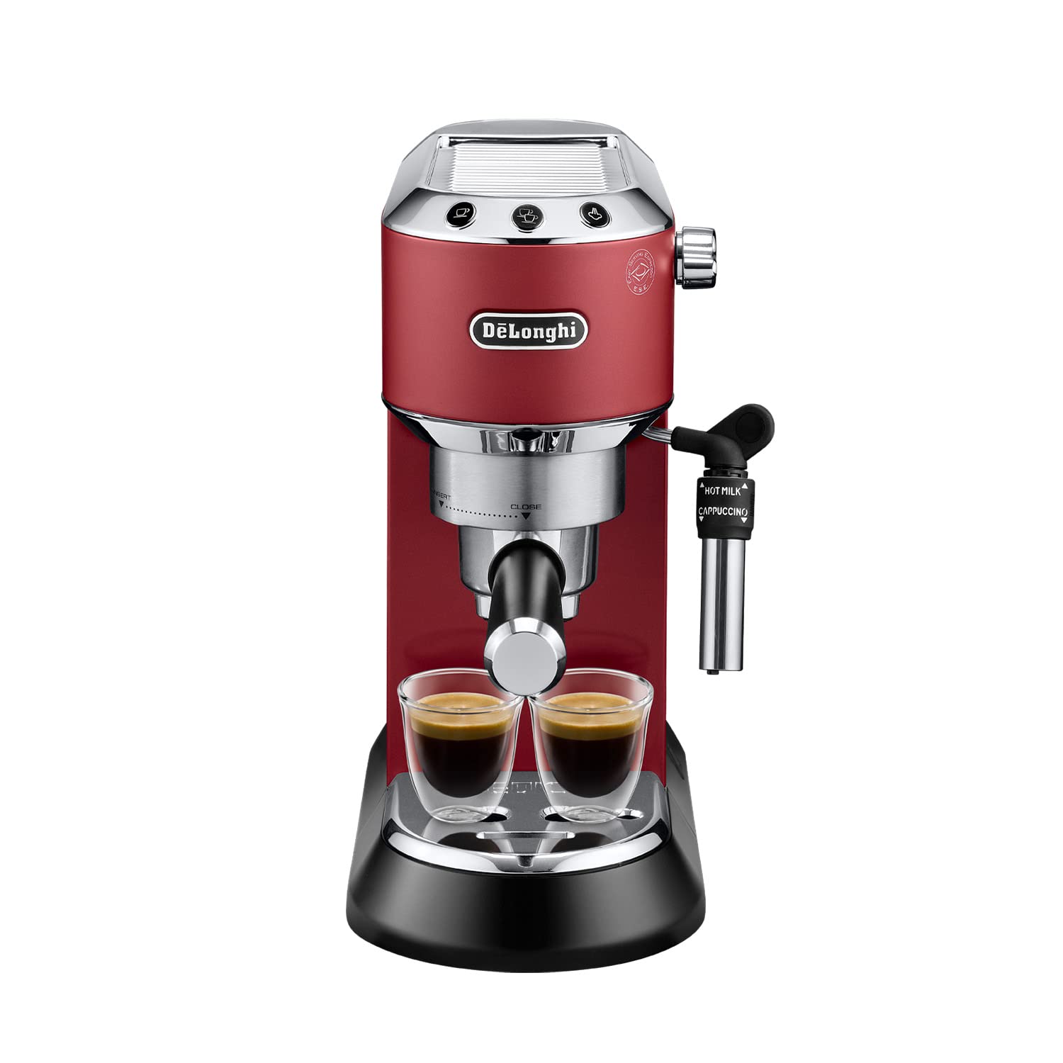 DeLonghi EC685.R 1350-Watt Espresso Coffee Machine (Red)