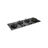 MSM 104X: 4-Burner Brass FFD Built-In Hob - High Efficiency
