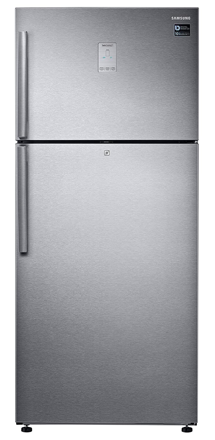 Samsung 551L 2 Star Frost-Free Double Door Digital Inverter Refrigerator (RT56B6378SL/TL, Steel, 2022 Model)