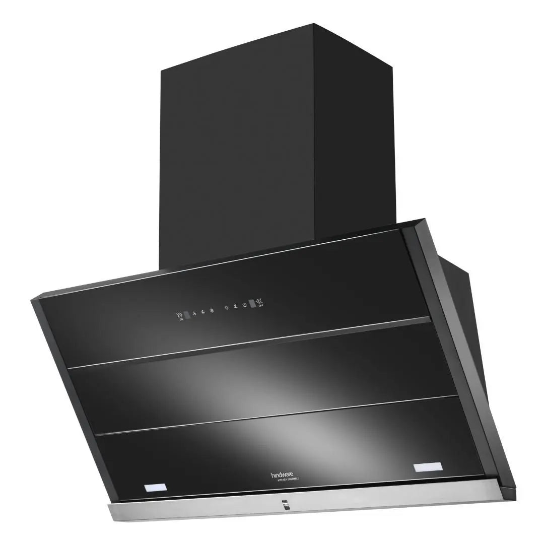 Hindware Wall Mount Chimney MAPLE 90 BLK Auto Clean