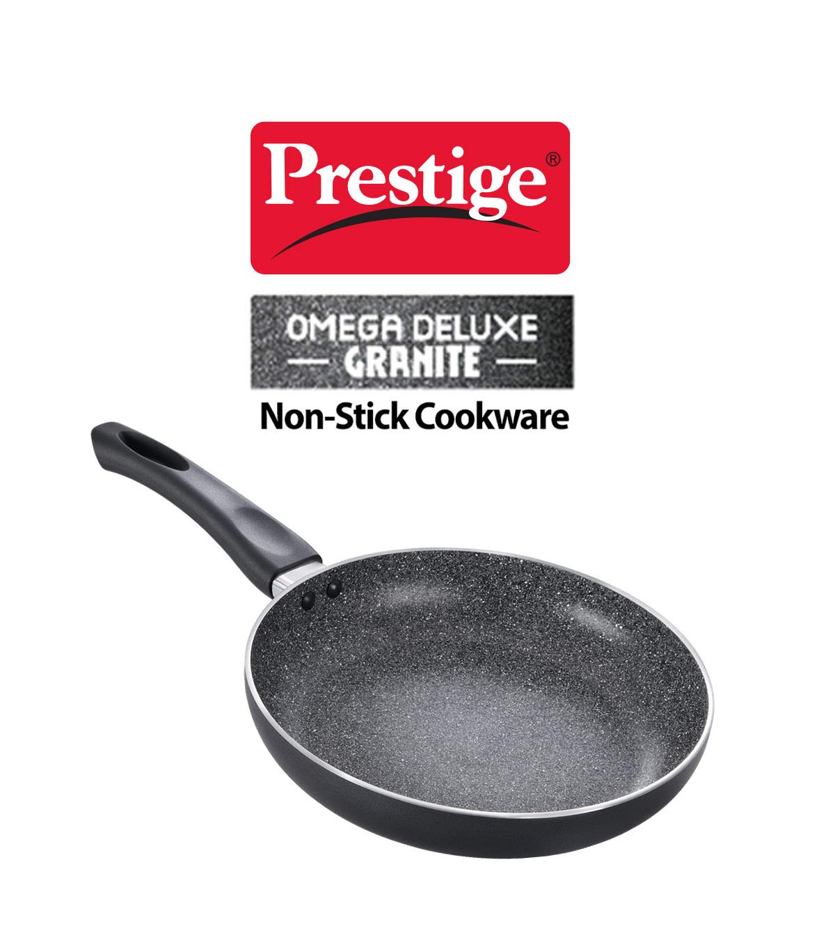 Prestige Omega Deluxe Aluminium Granite Fry Pan, 200mm