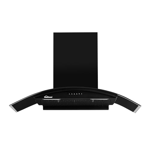 Sunflame Lamia 90 FL HAC Filterless Auto-Clean Kitchen Chimney | 90 cm | 1200 m³/h High Suction | Push Button Control | 1-Year Comprehensive & 5-Year Motor Coverage