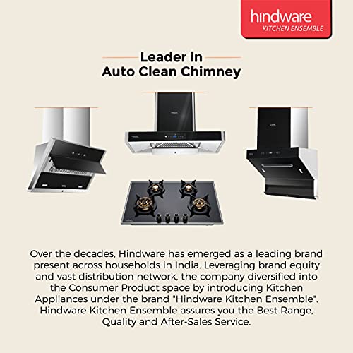 Hindware Alexio Autoclean 60cm 1200 m³/hr (Black)