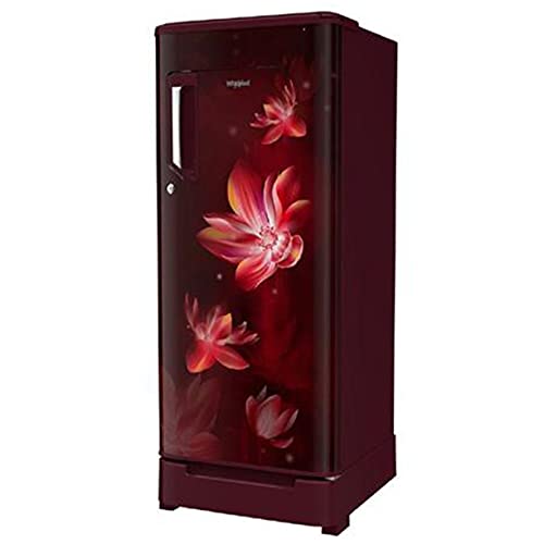Whirlpool 200 L 3 Star Single Door Refrigerator - 215 IMPC Roy 3S Wine Flower Rain (71999)