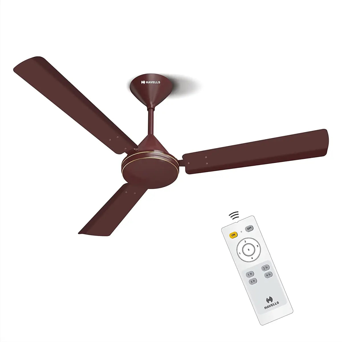 Havells Fan Efficiencia Prime 1200 mm with Remote Brown
