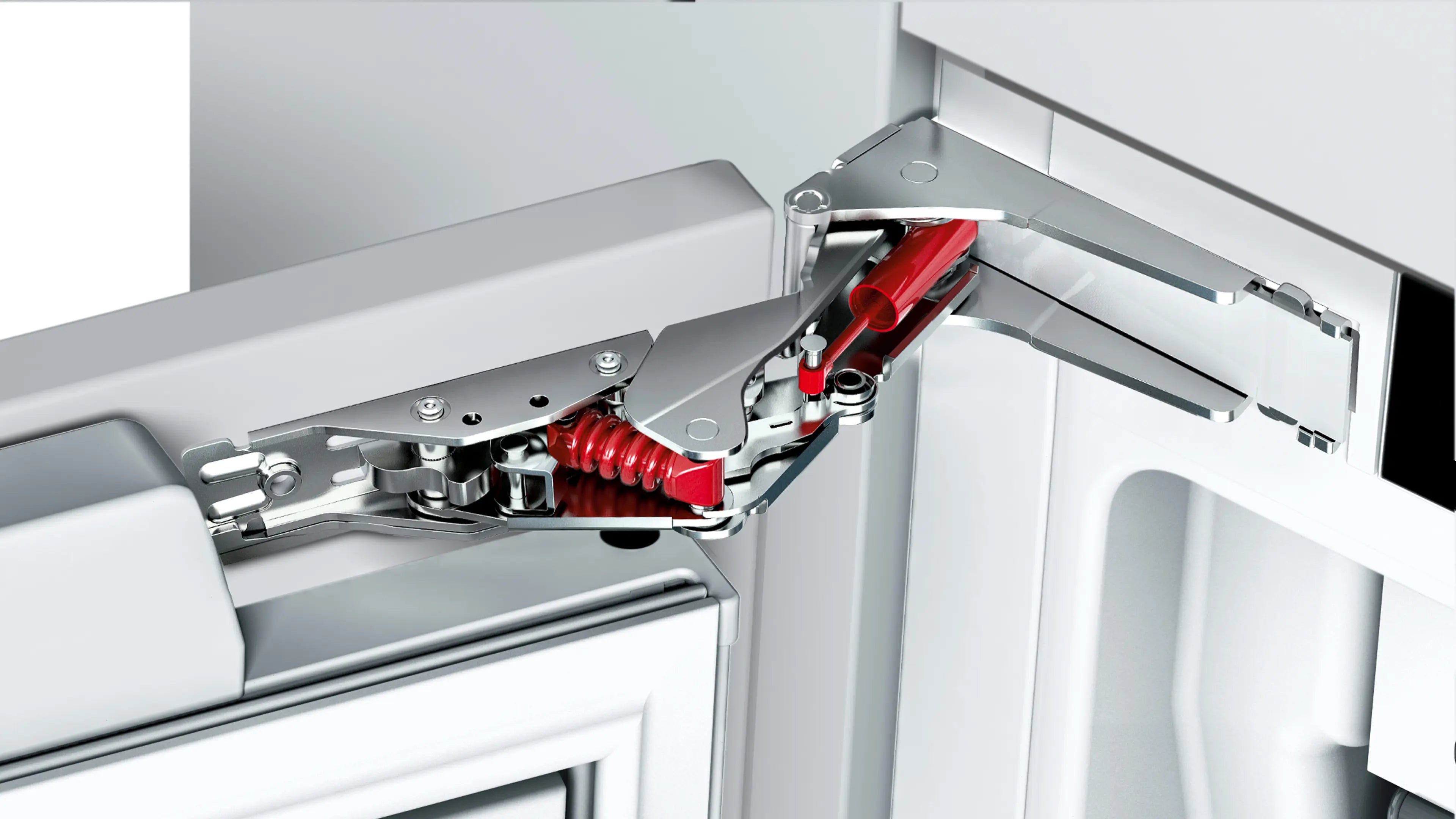 Bosch GIN81HD31I freezer storage detail