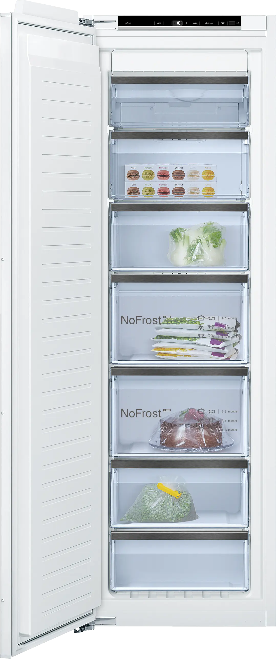 Bosch GIN81HD31I Series 8 built-in freezer