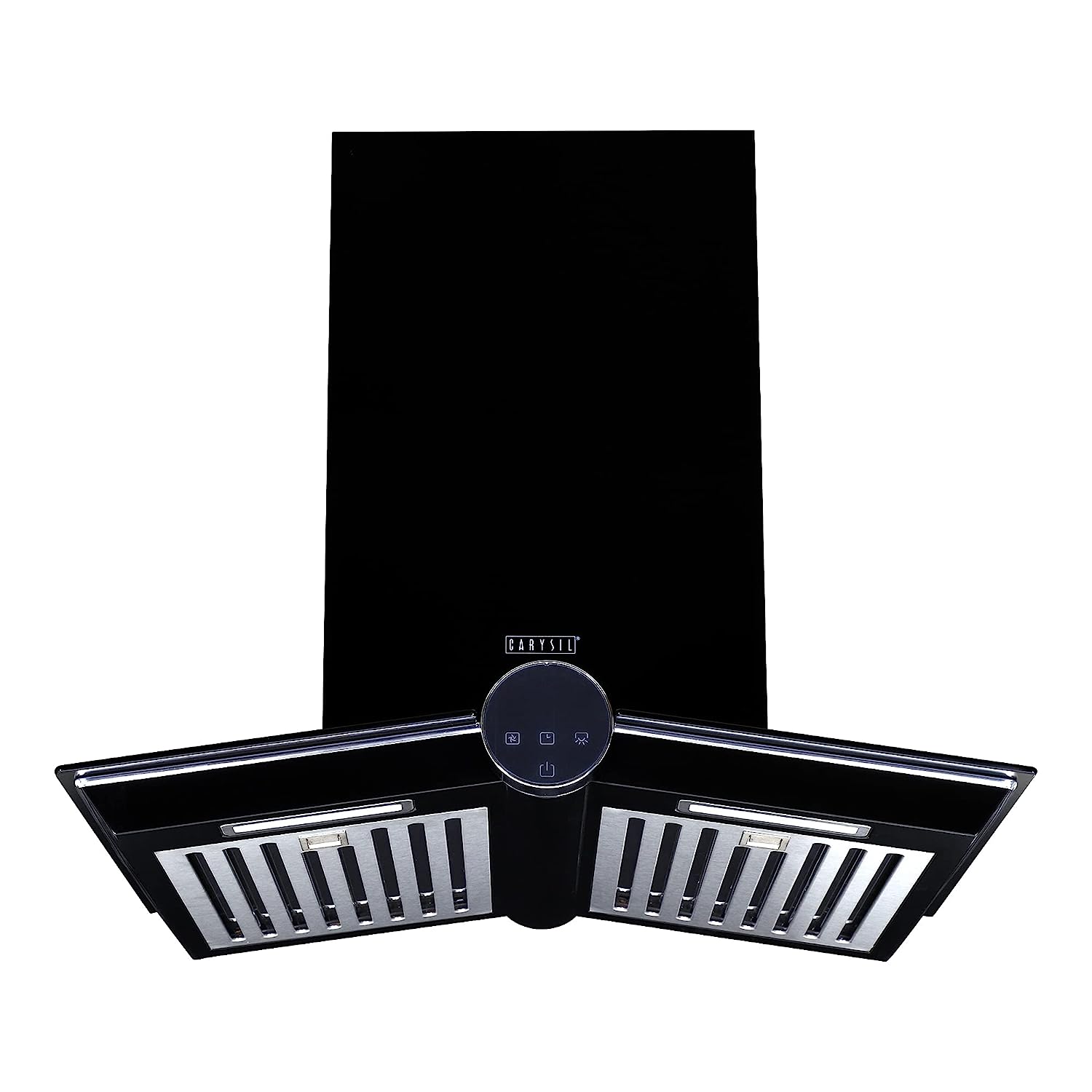 Carysil Wings 60 cm 1000 m3/hr Heat Auto Clean Chimney - Digital Display, Touch control, BF, BK, Oil Collector