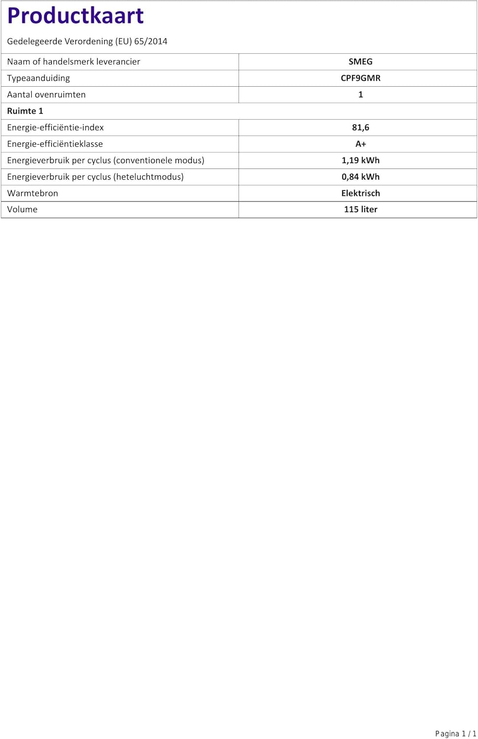 Smeg Portofino CPF9GMR 90cm Gas Cooker with 6 Burner Hob in Red