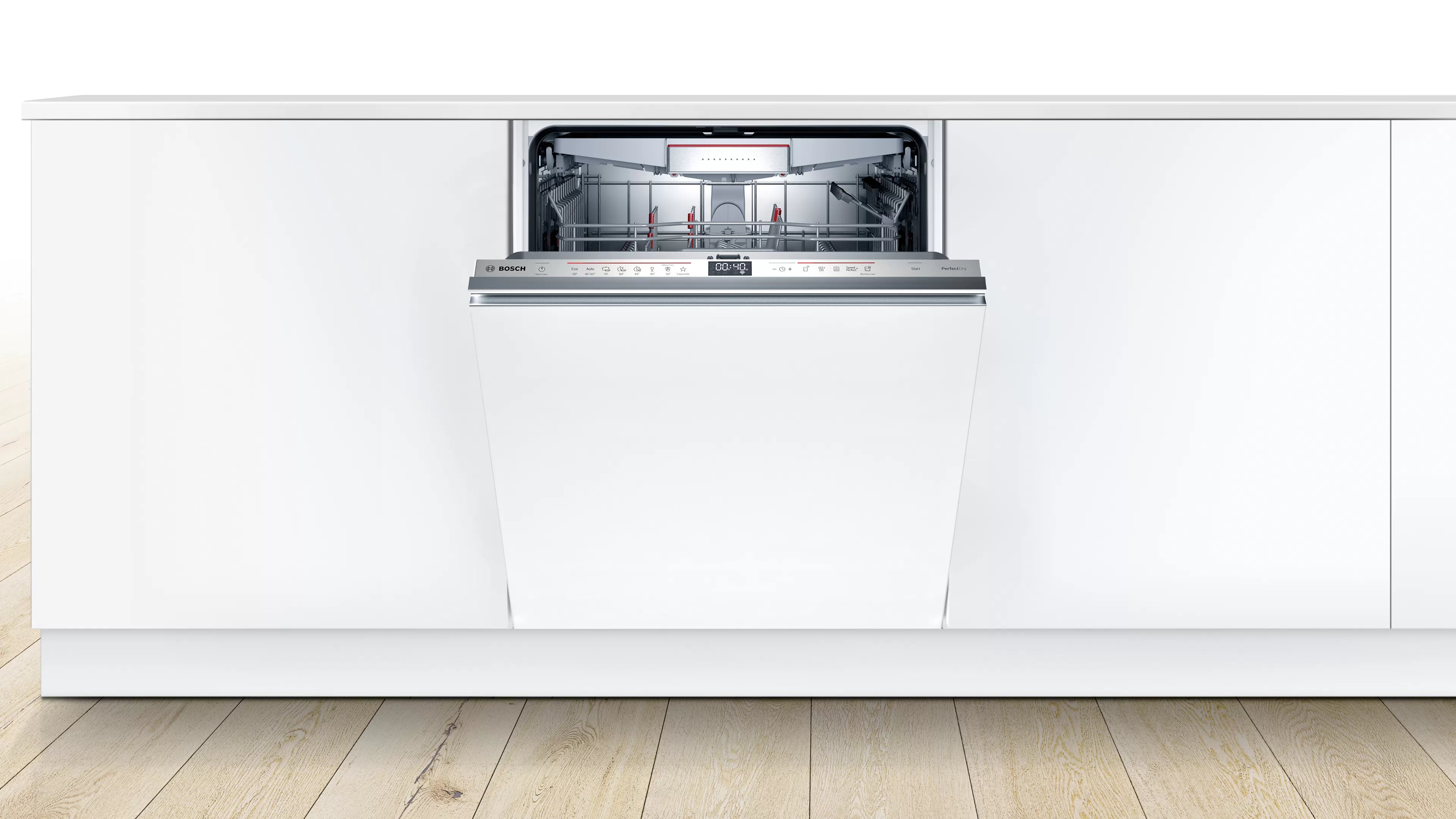 Bosch SMD6ZCX50E Series 6 fully-integrated dishwasher 60 cm