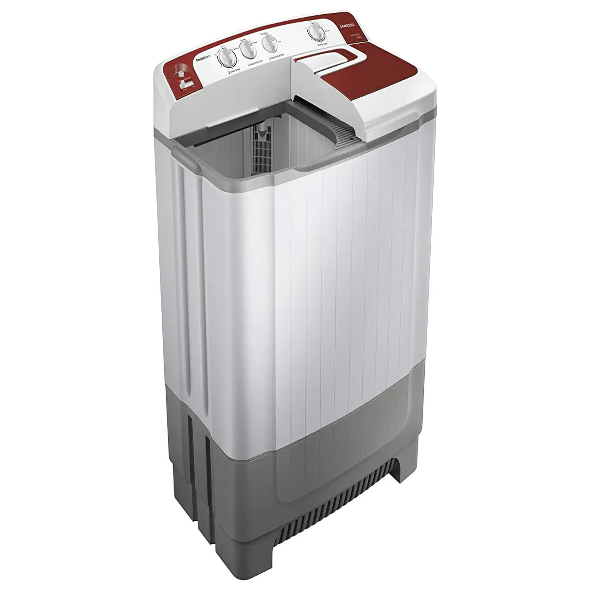 Samsung 8 kg Semi-Automatic Top Loading Washing Machine (WT80M4000HR/TL, Light Grey)