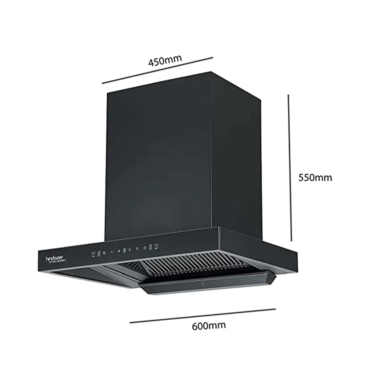 Hindware Kitchen Chimney Atlanta 60 CM Black