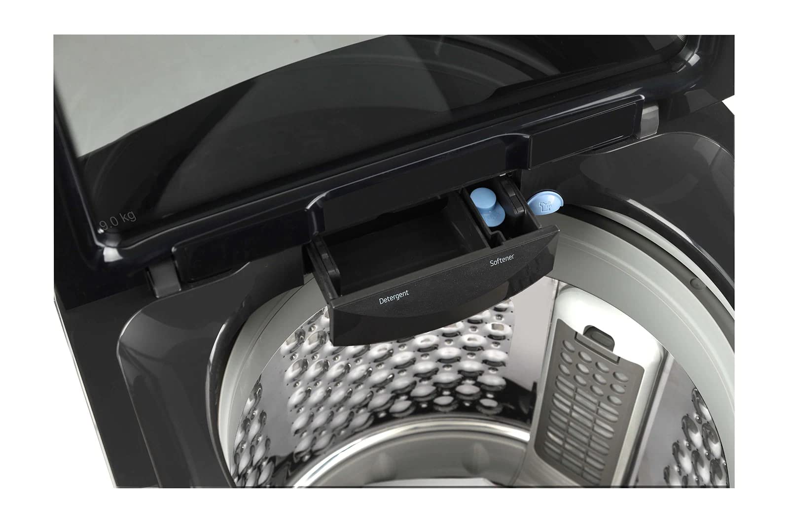 LG 9Kg Top Load Washing Machine THD09SWM AI Direct Drive In-built Heater Middle Black
