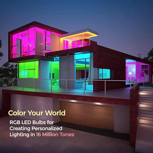 eFF4 Smart Bulb: App-Controlled with Endless Color Options for Customized Vibes
