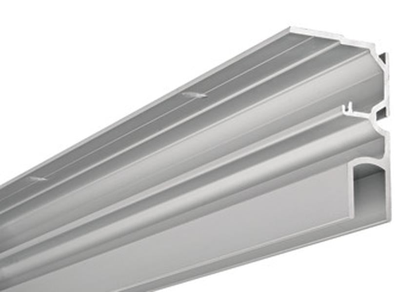 hafele-940.99.830 Design 80 L SY Top Track For Fixed Glass