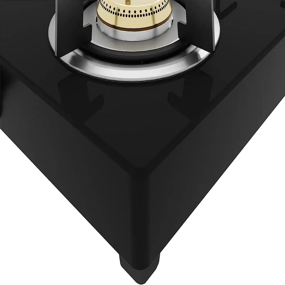 Bosch Series 4 Tabletop Black Glass Gas hob 80 cm 3 Burner (PNW1E6W10I) Manual Ignition