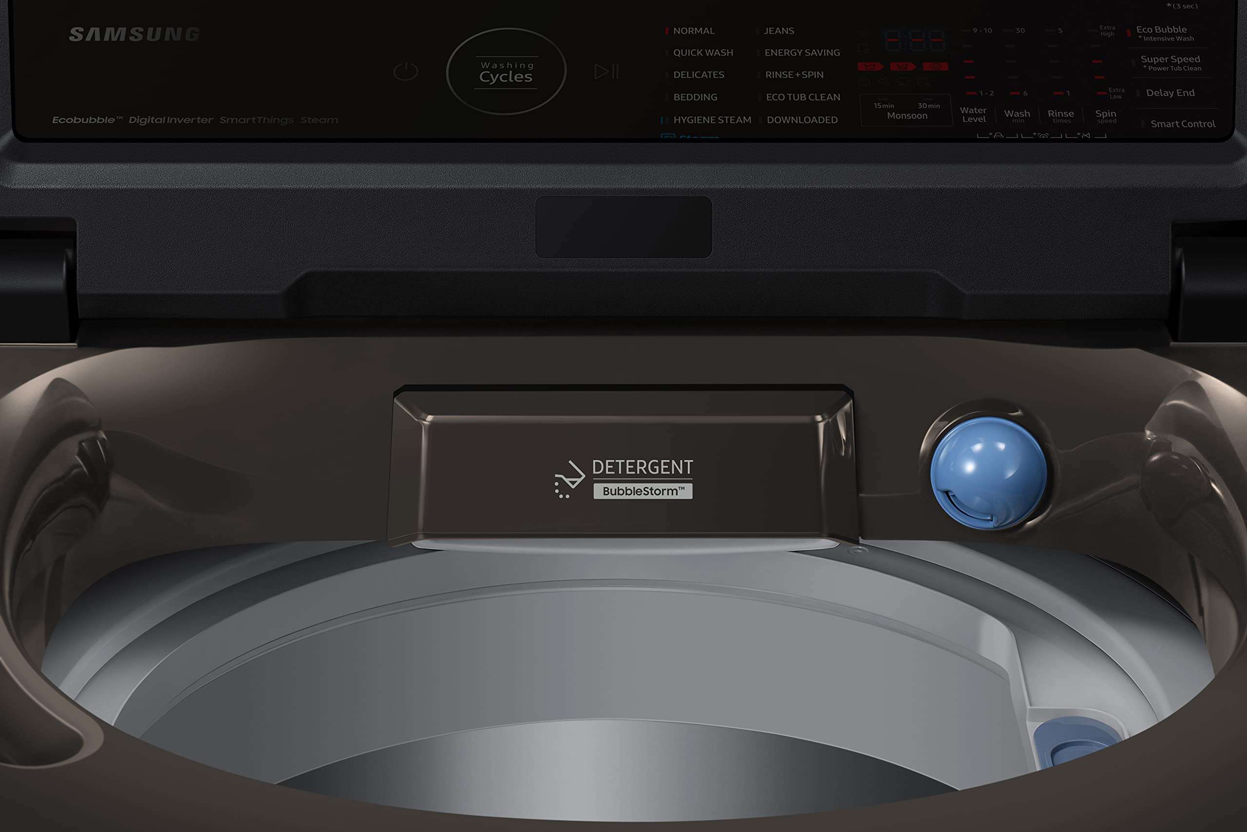Samsung 9.0 5 star Fully Automatic Top Load Washing Machine Appliance (WA90BG4686BRTL,Rose Brown)