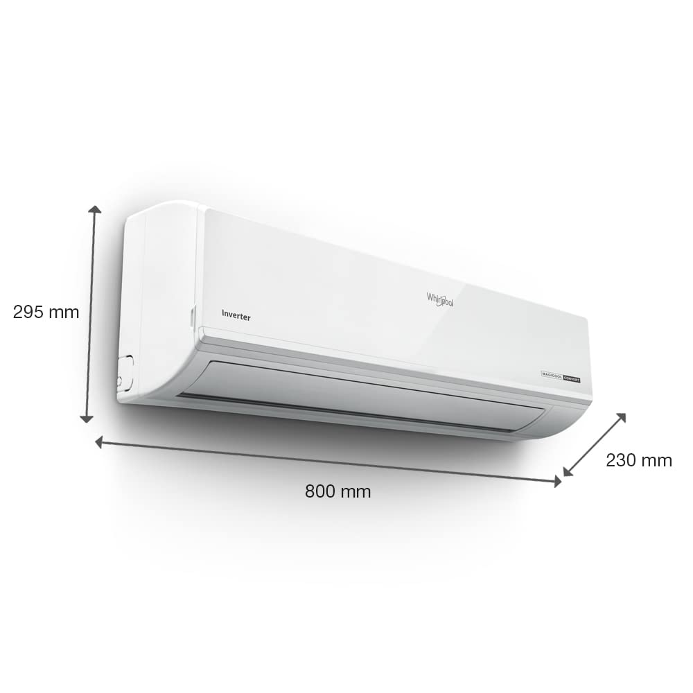 Whirlpool 1.0 Ton 5 Star, Inverter Split AC (1.0T Magicool Convert Pro 5S INV, White)