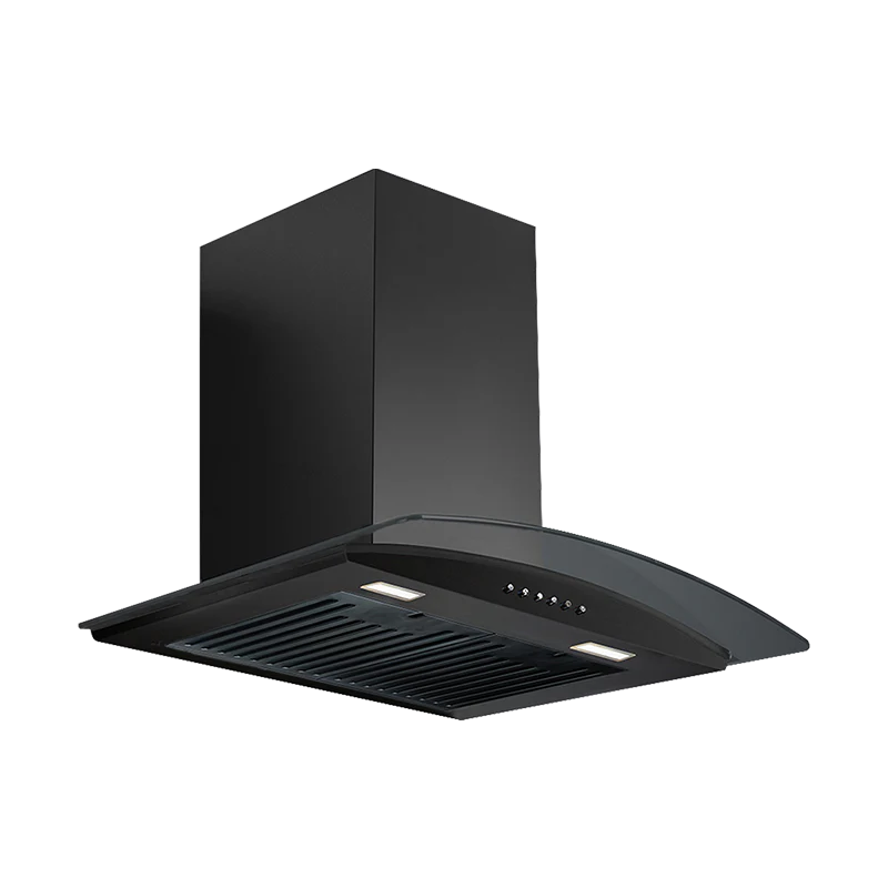Kaff MAX BF DHC 60 - Wall Mount Chimney with Baffle Filter & Auto Clean Feature