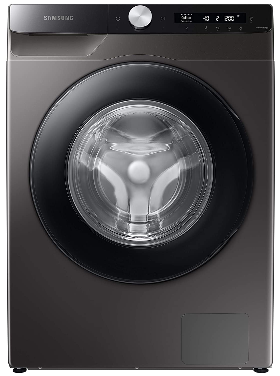 Samsung 7 Kg Wi-Fi Enabled Inverter Fully-Automatic Front Loading Washing Machine (WW70T502DAX/TL,Inox, AI Control)
