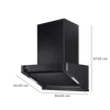 Electrolux 700 Series 60cm 730m3/hr Ducted Auto Clean Wall Mount Chimney with Gesture Control