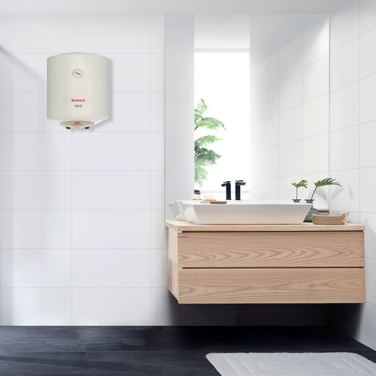 Venus Celo 10CV 10L Water Heater Ivory BEE 5 Star