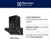 Electrolux 700 Series 60cm 730m3/hr Ducted Auto Clean Wall Mount Chimney with Gesture Control