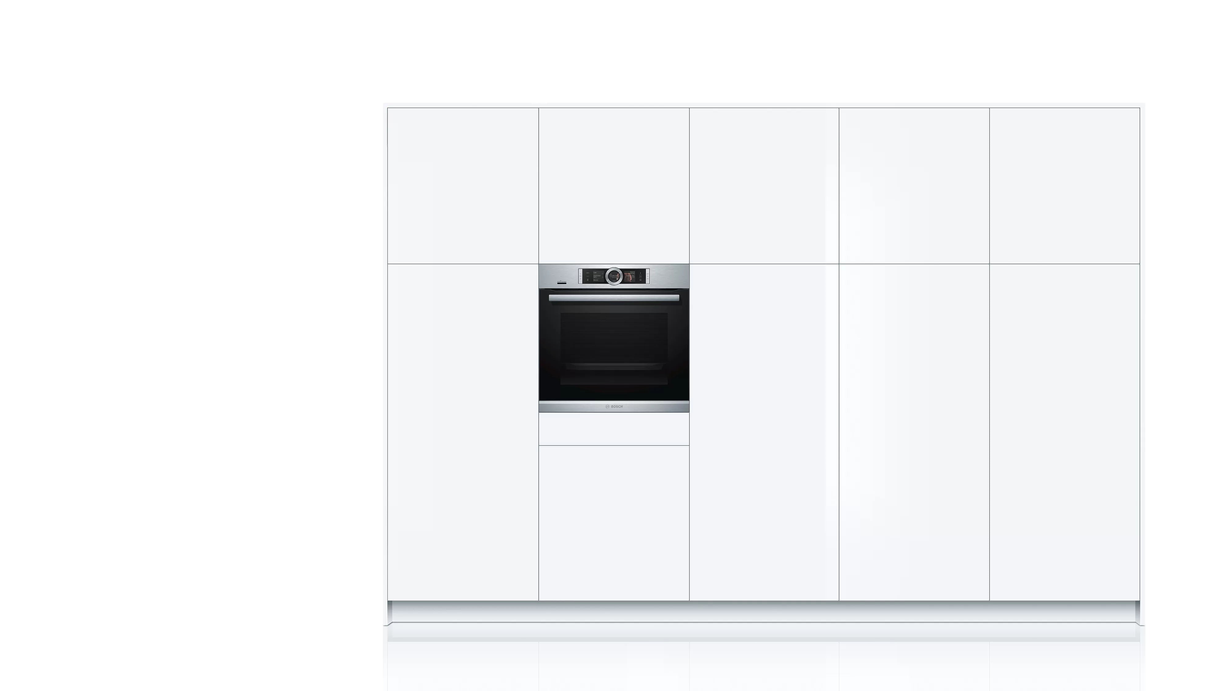 Bosch HRG6769S6 Series 8 Built-in oven with added steam function 60 x 60 cm Stainless steel