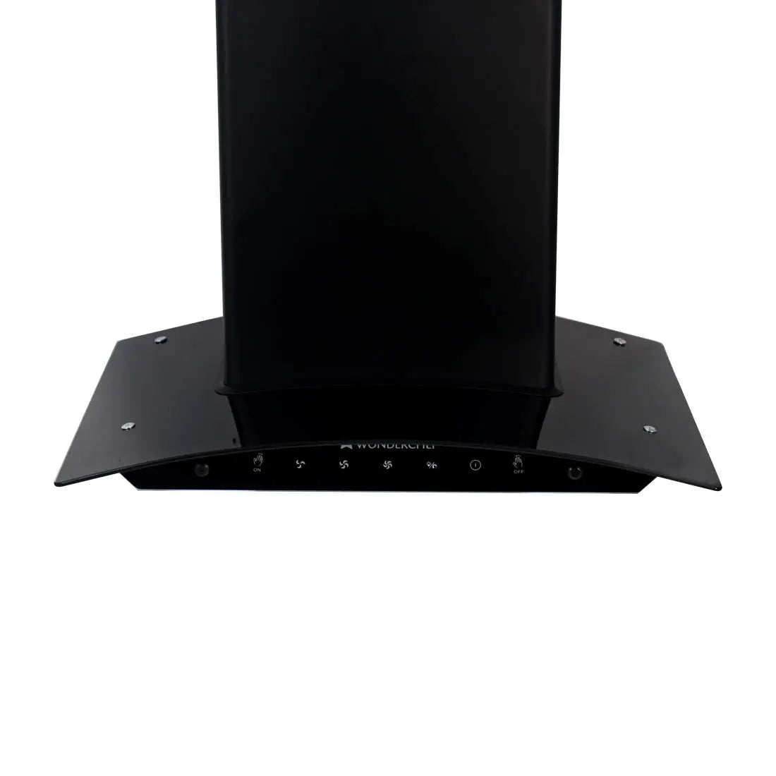 Wonderchef Ultima Chimney | 60cm wall mount | Baffle Filter | Auto Clean | 1200M3/Hr | 3 speed | Gesture & touch | Oil Collector | Low Noise | Black