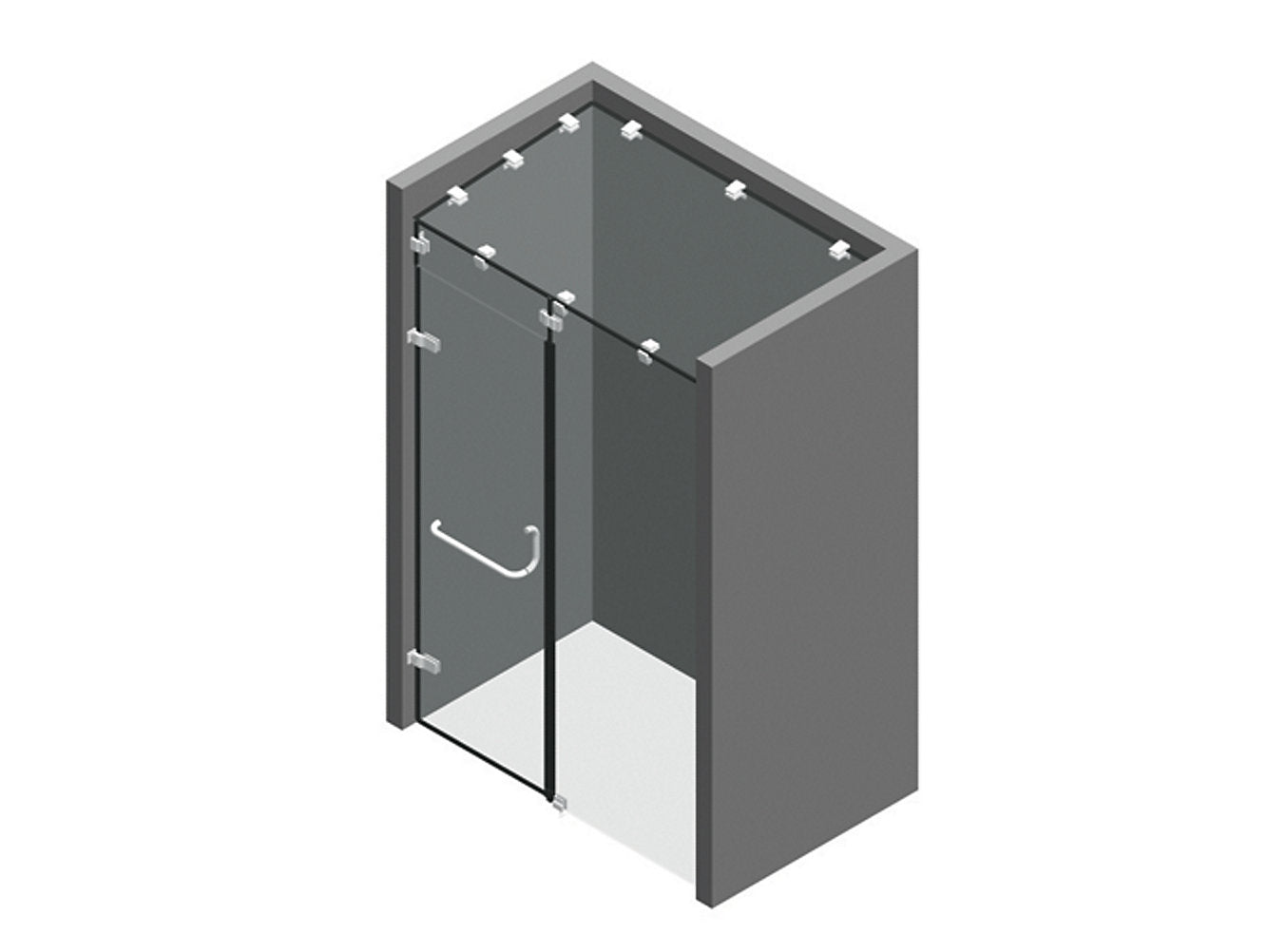 kohler K-701045IN-SHP Steam roof with connectors