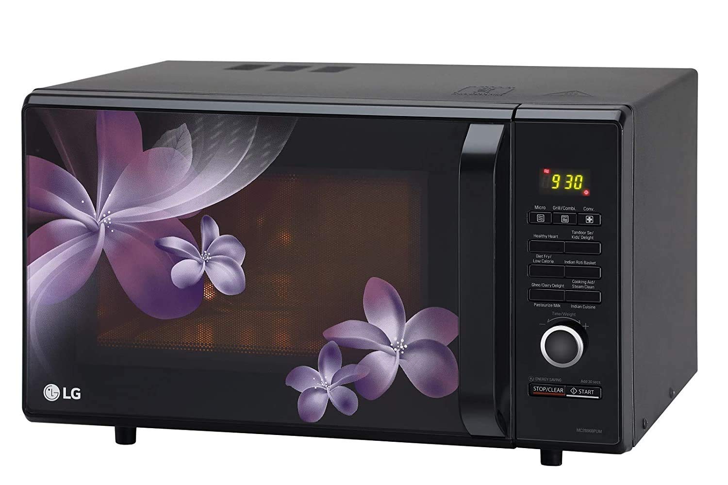 LG 28L மைக்ரோவேவ் ஓவன் MC2886BPUM பர்பிள் டயட் ஃப்ரை