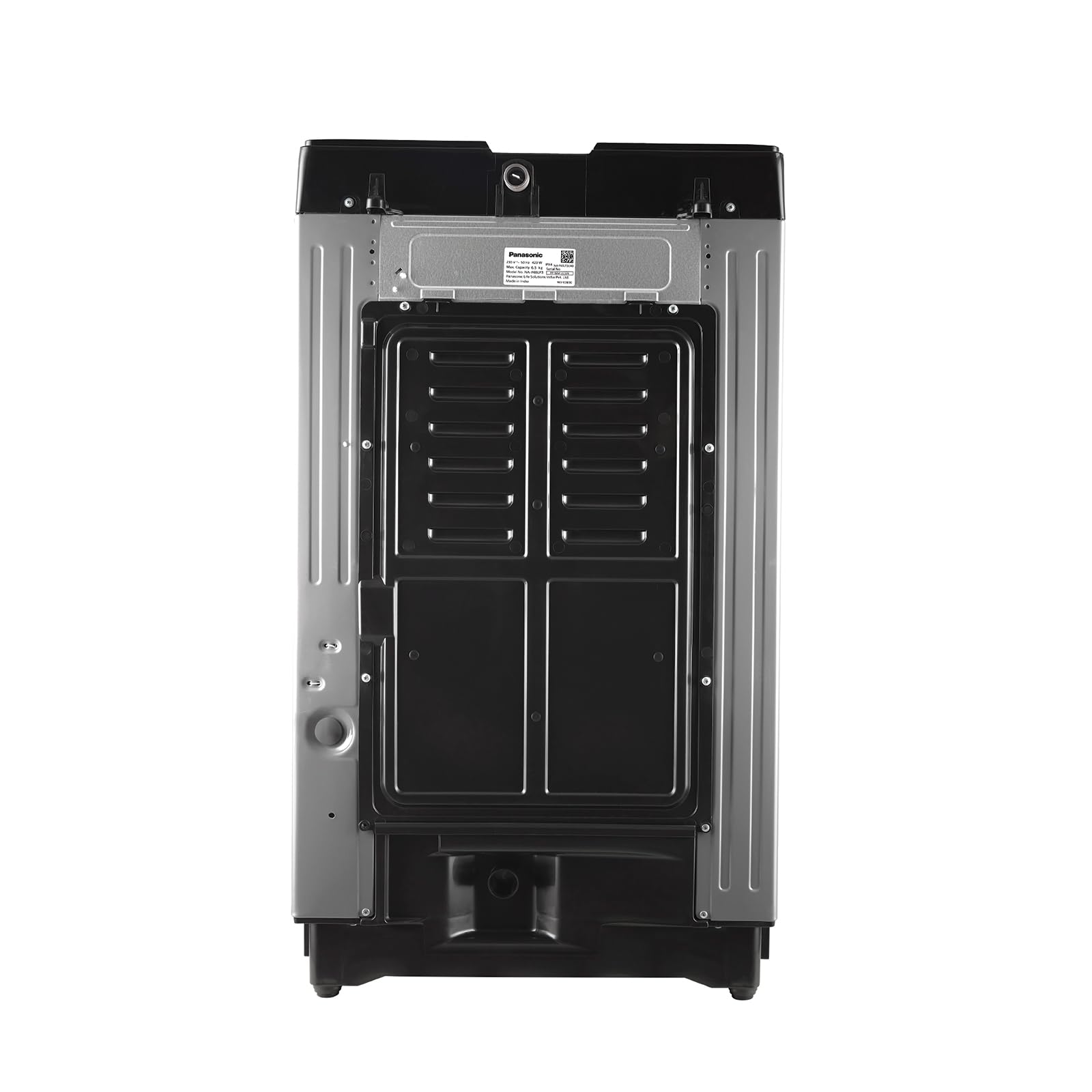 Panasonic 6.5 Kg 5 Star Fully-Automatic Top Load Washing Machine (2024 Model, NA-F65LF3CRB, Charcoal Inox Grey, 12 Wash Program, Active Foam Wash Technology, Antibacterial Water Inlet)