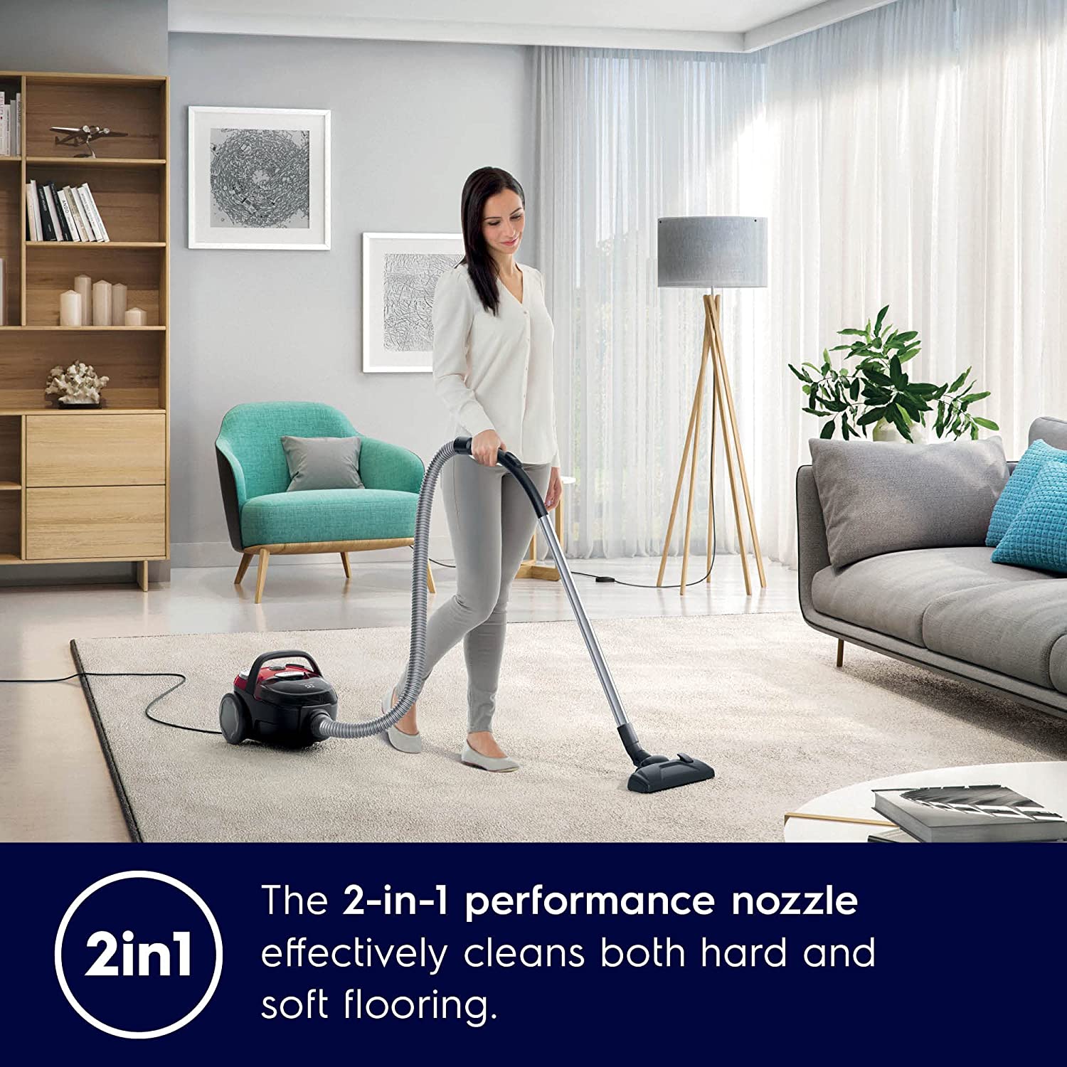 Electrolux Z1231WR Compact Go canister vacuum  cleaner
