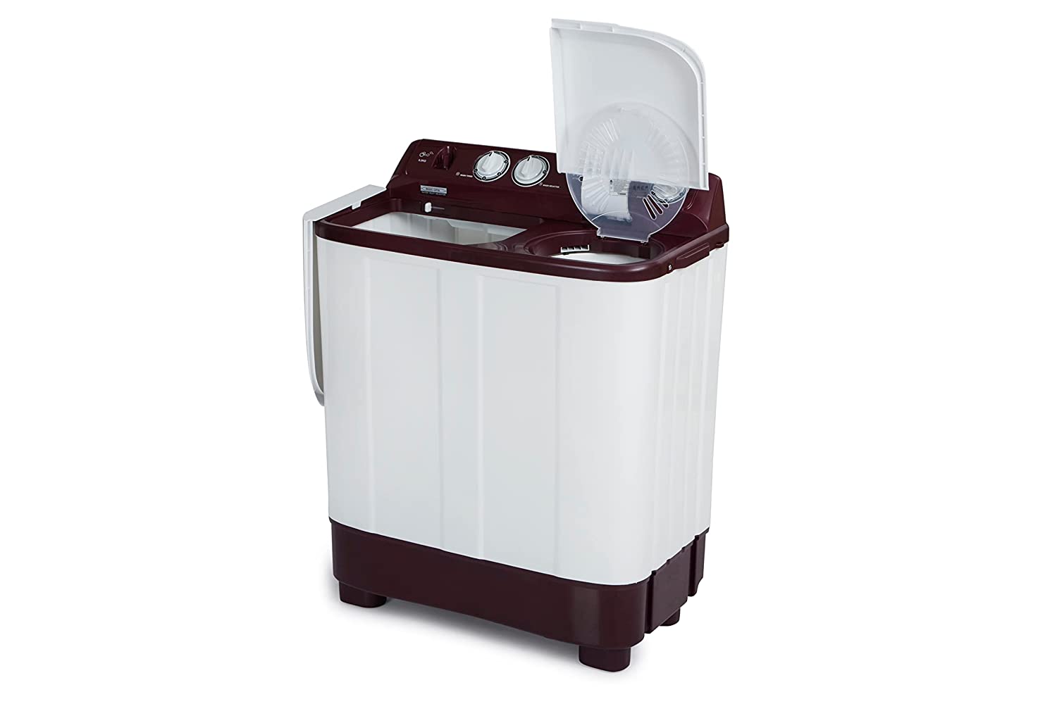 Haier 7 Kg 5 Star Rating Semi Automatic Top load Washing Machine (HTW70-1187BON, White)