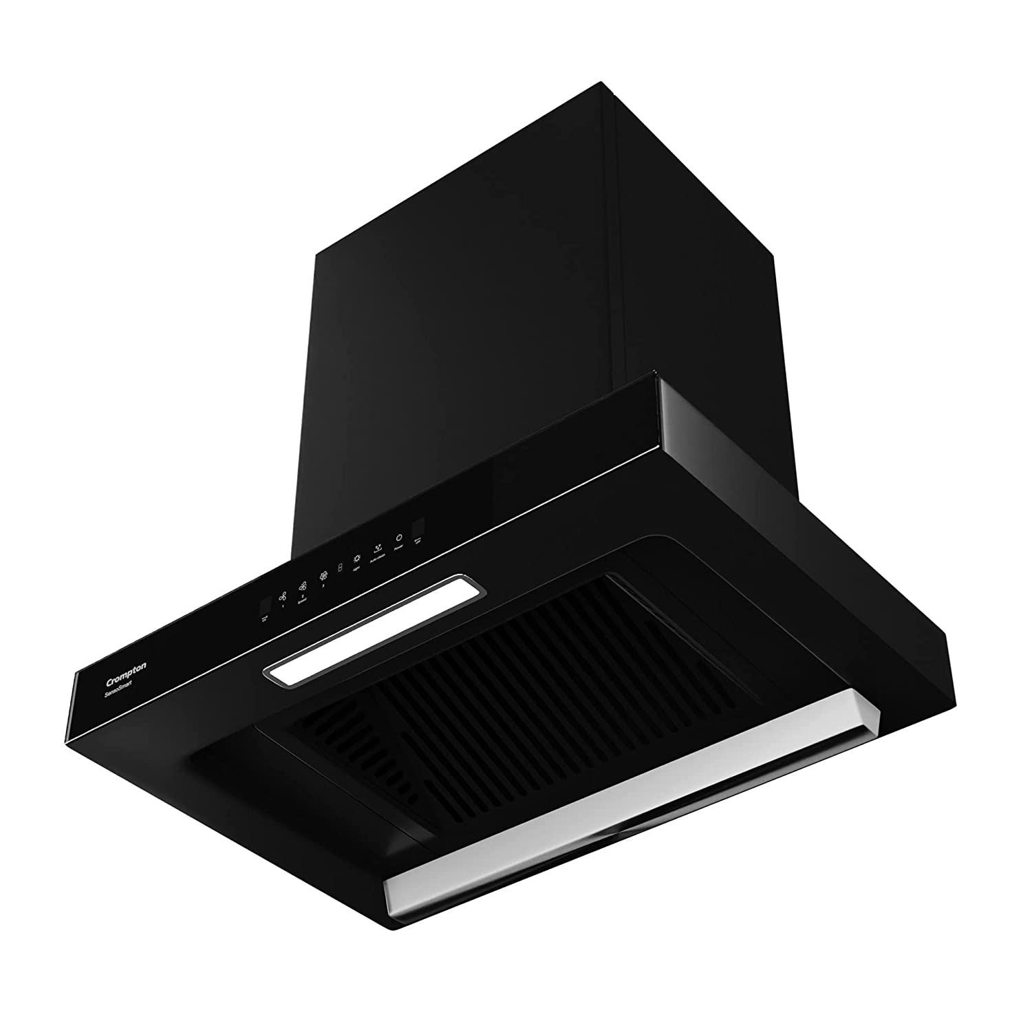 Crompton SensoSmart Box 60cm Chimney Baffle Filter (Black) 1620 m³/hr (CHD-SSB60BFE-MBL)