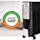 Glen Electric Oil Filled Radiator Room Heater 7015 - 9 Fin
