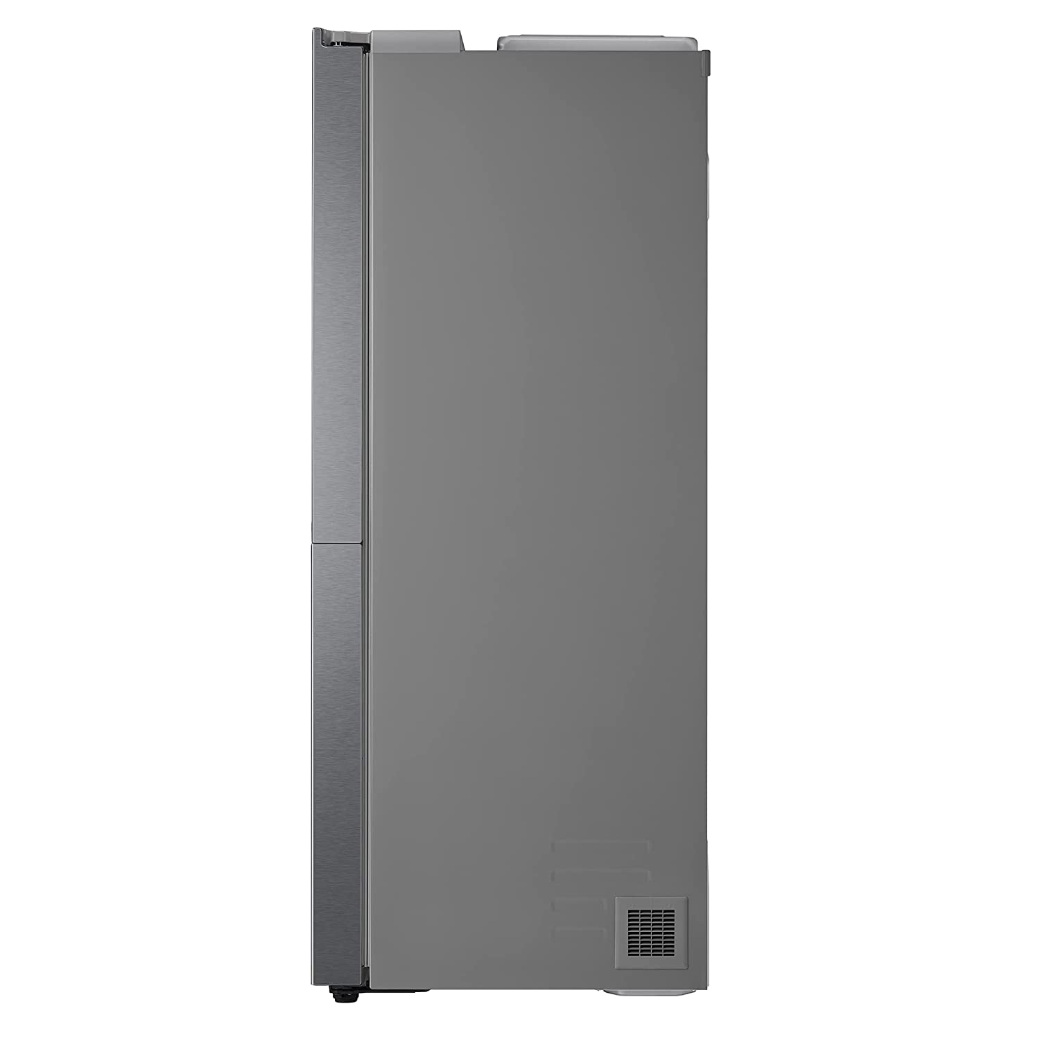 LG 688 L Frost-Free Smart Inverter Compressor Side-By-Side Refrigerator (GC-B257KQDV, Dark Graphite Steel, Multi Digital Sensors and Express Freezing, 2022 Model)