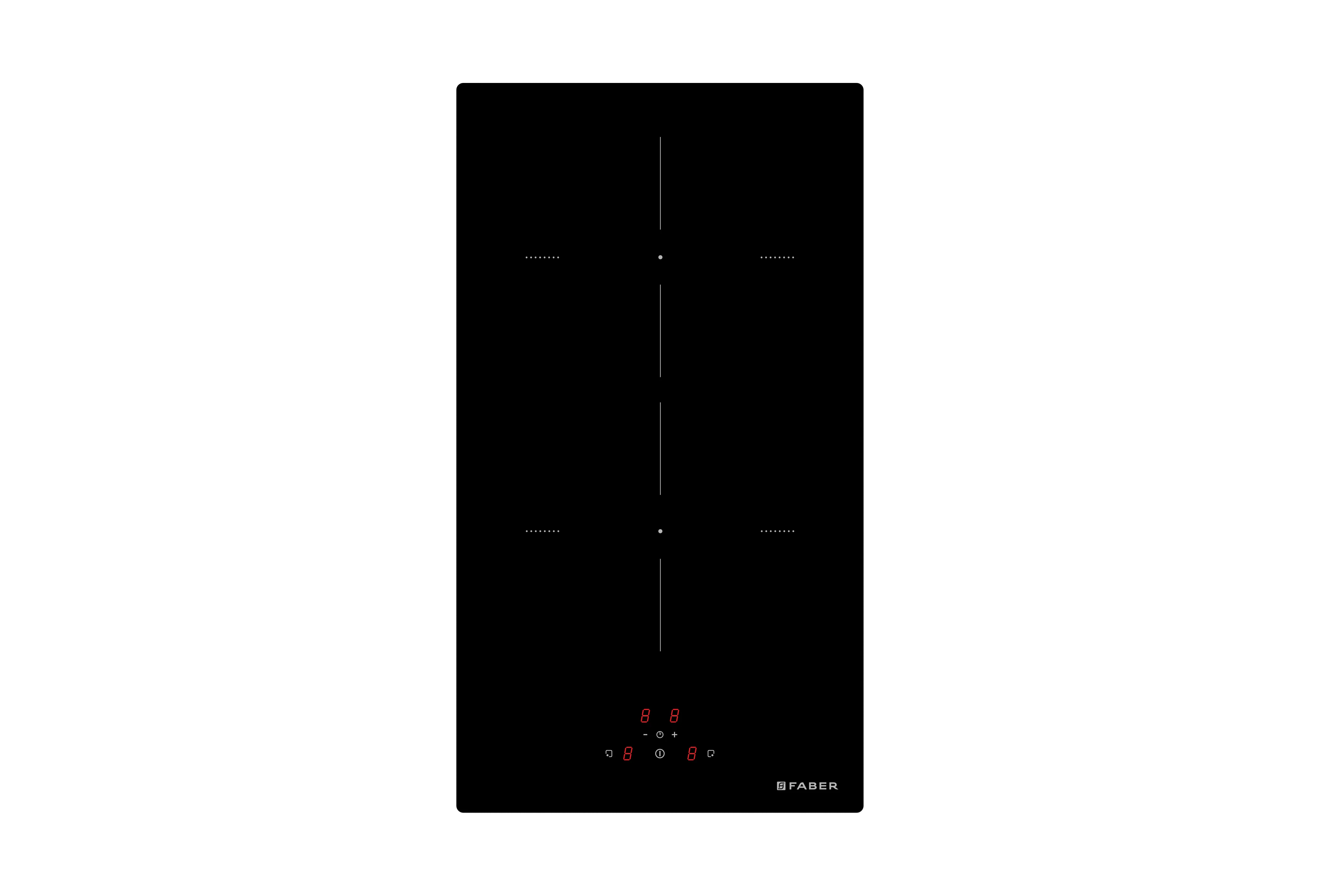 FABER FBH 32 BK 2 Zone Built-in Induction Cooktop: Sleek and Efficient Cooking Solution