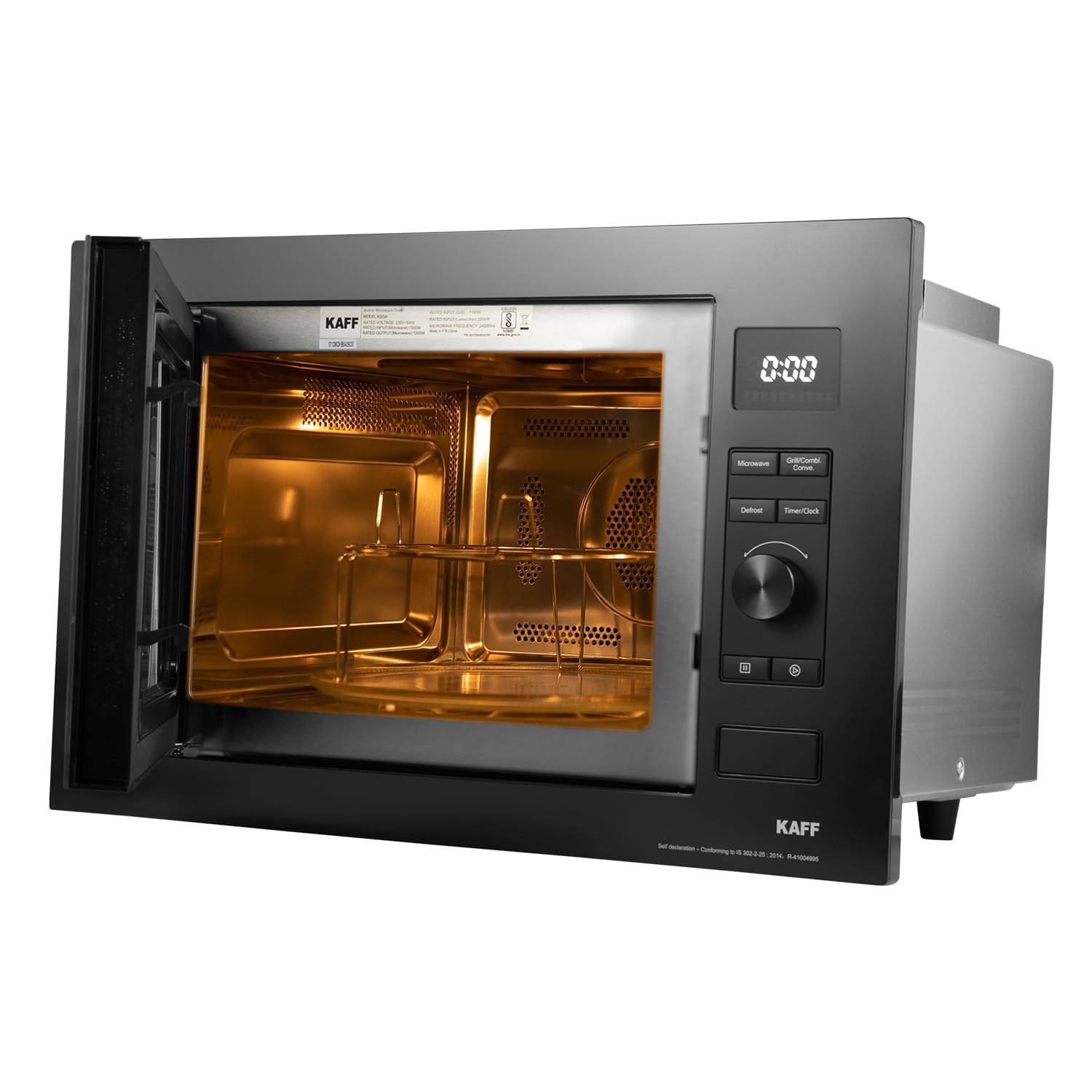 KAFF  KB5A Built-in Microwave Oven 34 Litre Auto Cooking